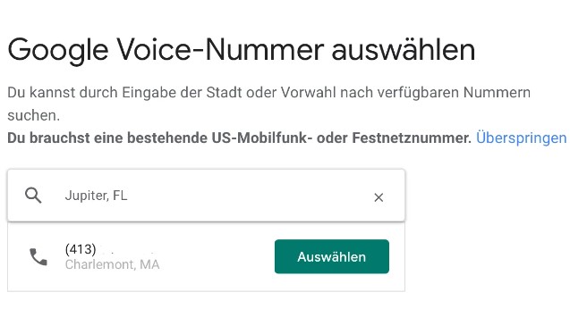 reclaim google voice number